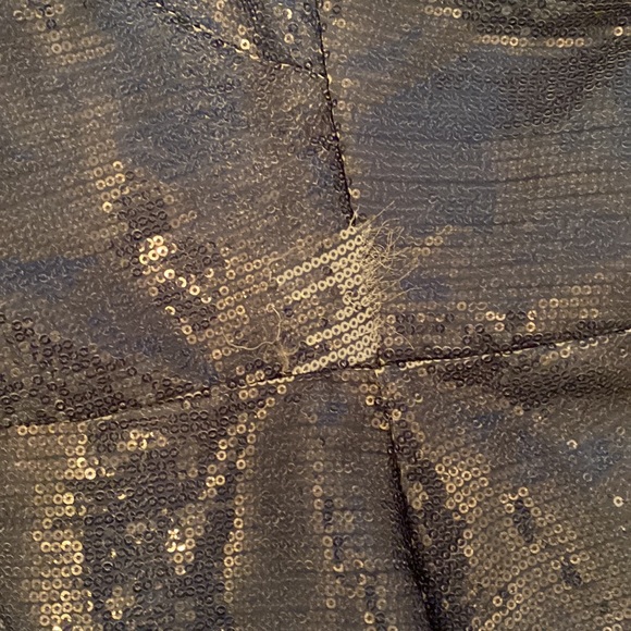 Rene Ruiz Blue Mermaid Dress size 10 - Picture 4 of 8